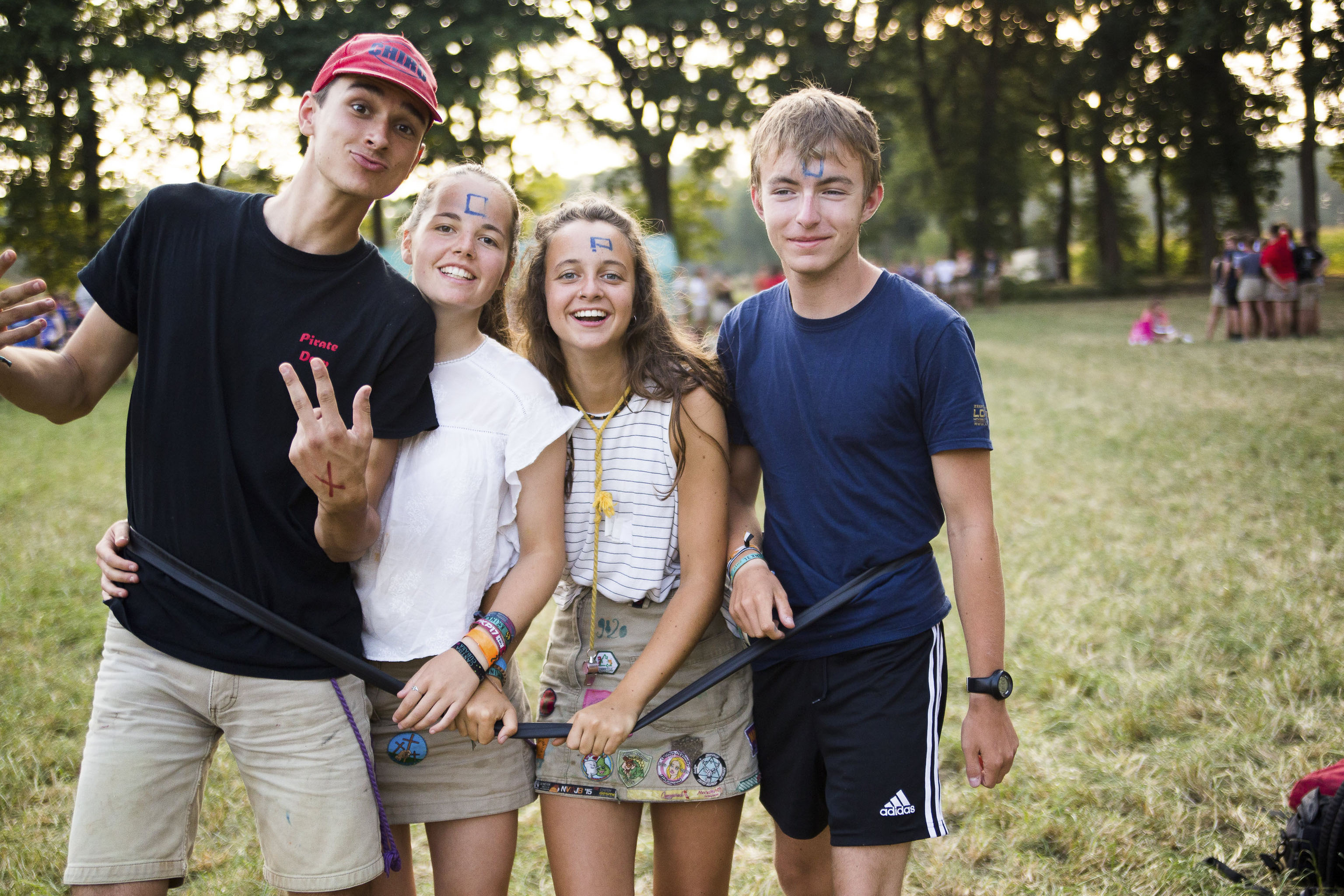 Samen met je vrienden